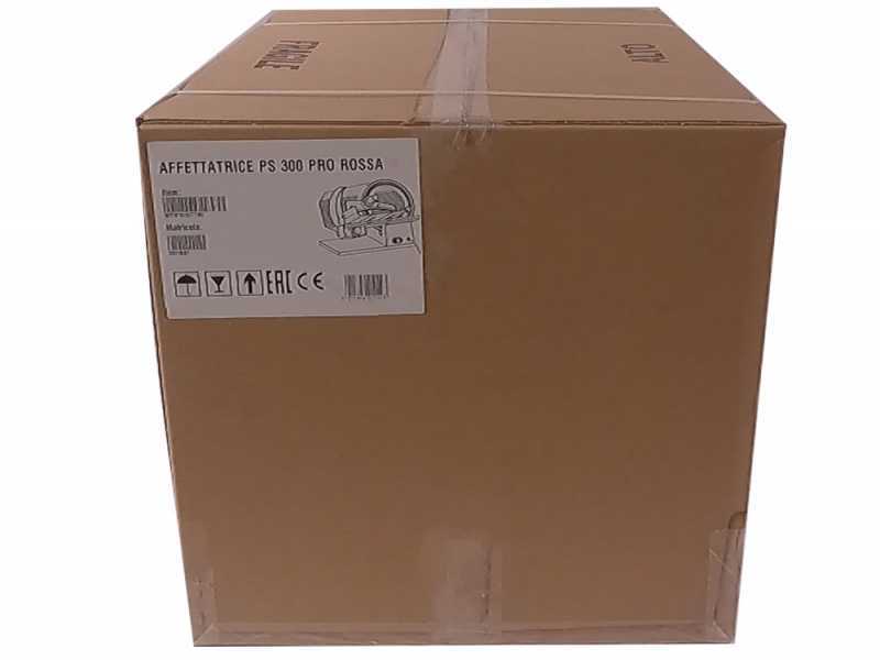 Seven Italy PS 220 PRO NEGRA- Cortadora de fiambre cuchilla de 220 mm - afilador de serie - 160 W