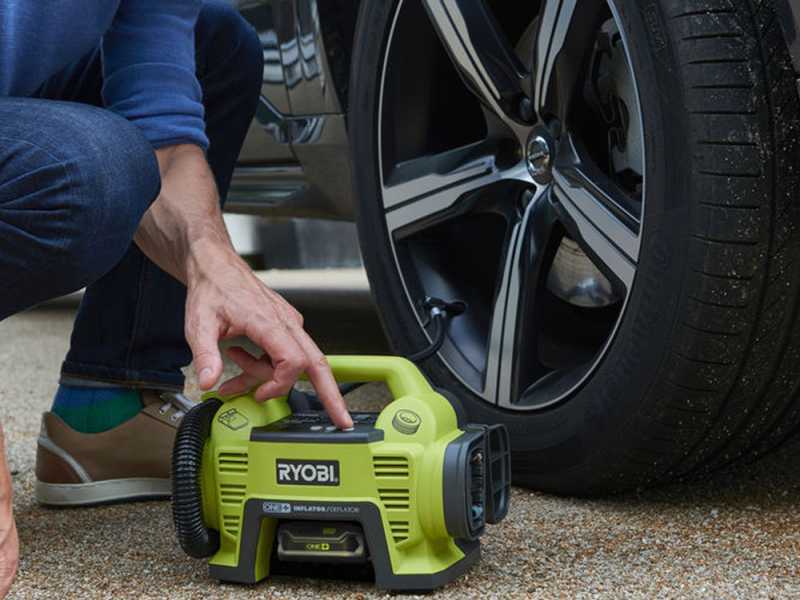 Ryobi R18I-0 - Compresor de bater&iacute;a port&aacute;til - 18V - BATER&Iacute;A Y CARGADOR NO INCLUIDOS