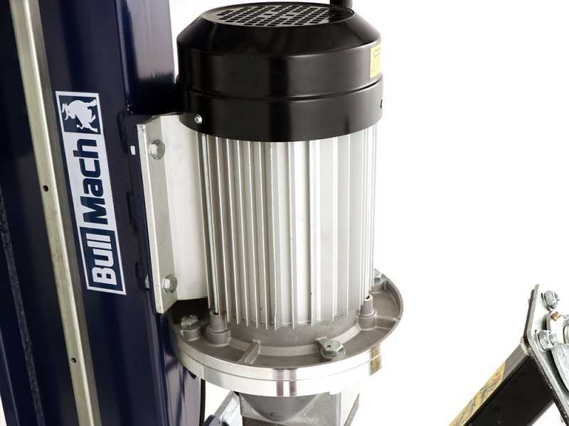 BullMach BM-LS-ET-T 22 V - Astilladora de le&ntilde;a h&iacute;brida- Vertical - El&eacute;ctrica y a tractor