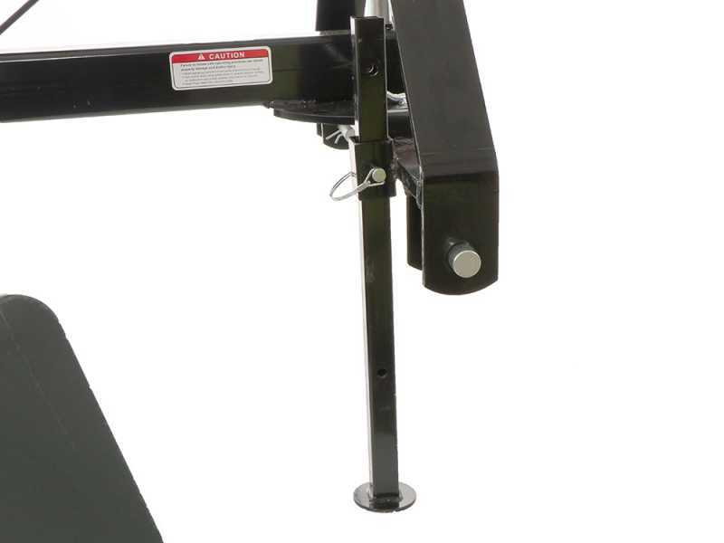 Cuchilla niveladora para tractor Blackstone B-GB 160 de rotaci&oacute;n sencilla 360&deg; y brazo orientable