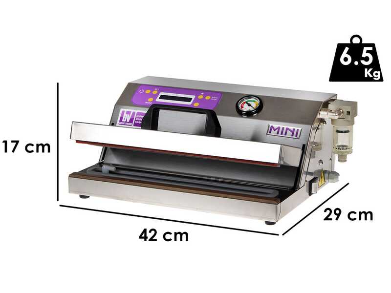 Besser Vacuum MINI - Envasadora al vac&iacute;o profesional - Barra de soldadura de 33 cm