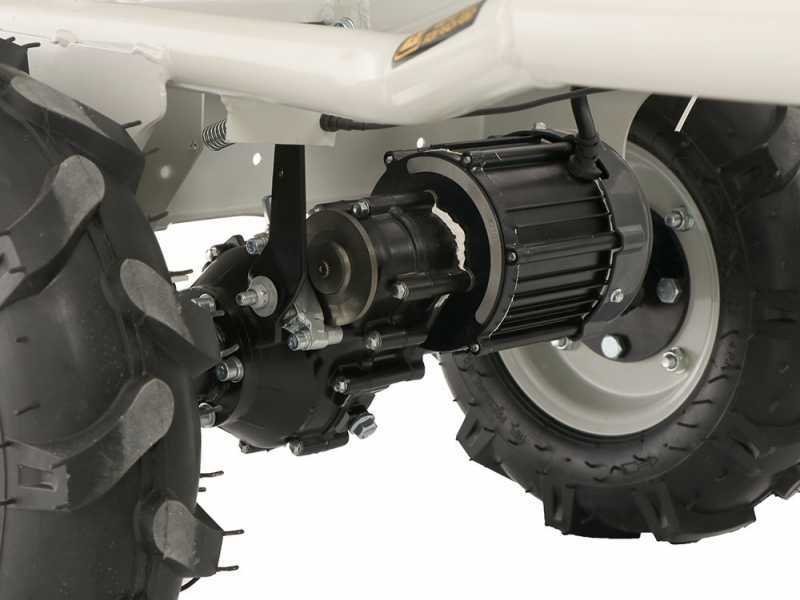 Carretilla el&eacute;ctrica de bater&iacute;a BlackStone BS-CAR 500 E-D - Bater&iacute;a de 48 V/25 Ah