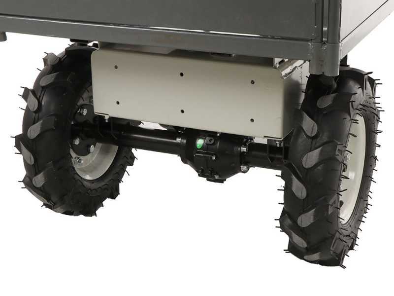 Carretilla el&eacute;ctrica de bater&iacute;a BlackStone BS-CAR 500 E-F - Bater&iacute;a de 48 V/25 Ah