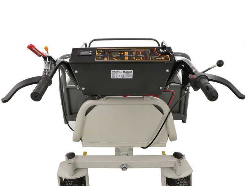 Carretilla el&eacute;ctrica de bater&iacute;a BlackStone BS-CAR 500 E-F - Bater&iacute;a de 48 V/25 Ah