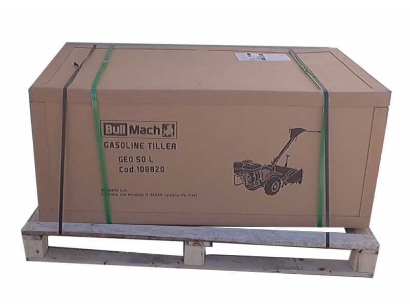 BullMach GEO 50 L - Motocultor de gasolina - Loncin C200F - 6.5HP