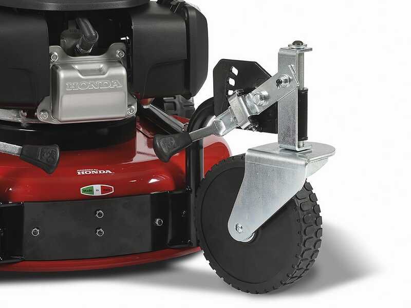 Cortac&eacute;sped mulching autopropulsado Marina Systems GRINDER ZERO SH - Corte 52 cm - motor Honda GCVx 200 - doble cuchilla mulching