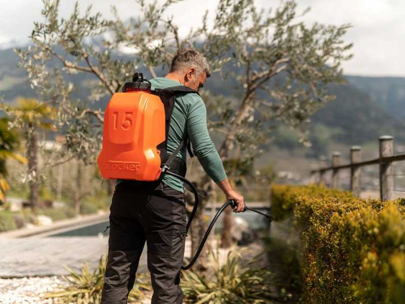 Stocker 403 Nebla - Pulverizador de mochila de bater&iacute;a - Dep&oacute;sito de 15 litros
