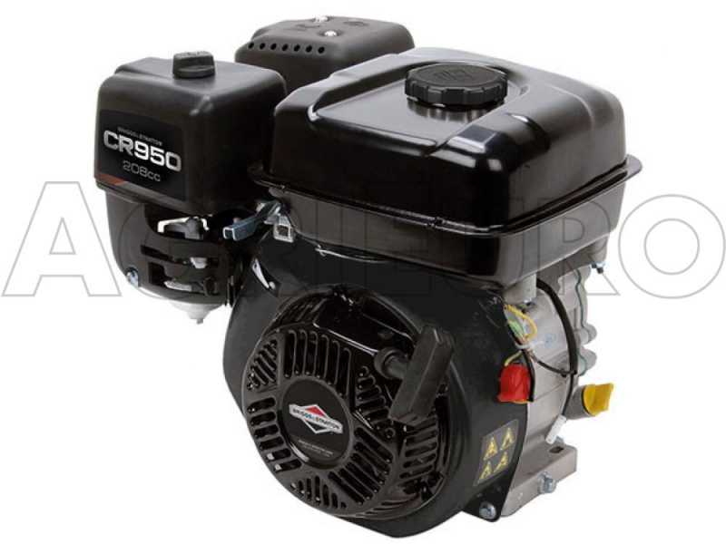 GeoTech-Pro BMS155 BS - Biotrituradora autopropulsada sobre carretilla de orugas  - Motor B&amp;S XR2100