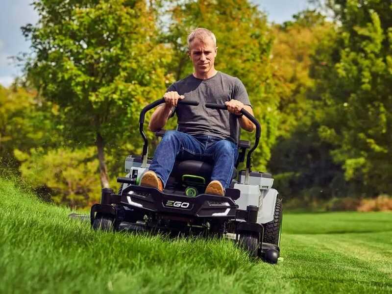 PROMO EGO ZT4201E-L Z6 - Tractor cortac&eacute;sped de bater&iacute;a 56V/40Ah - Giro cero