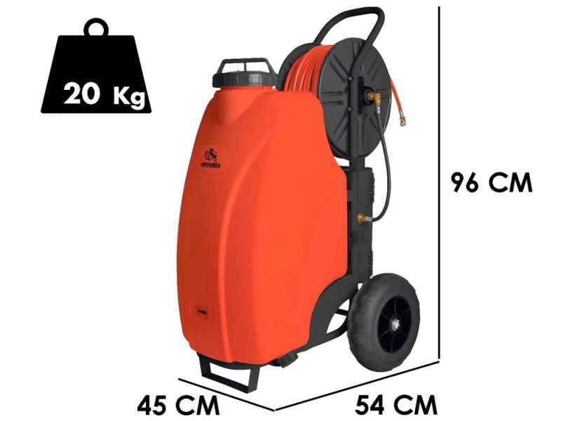 Bomba pulverizadora de bater&iacute;a 45 l Trolley Ausonia
