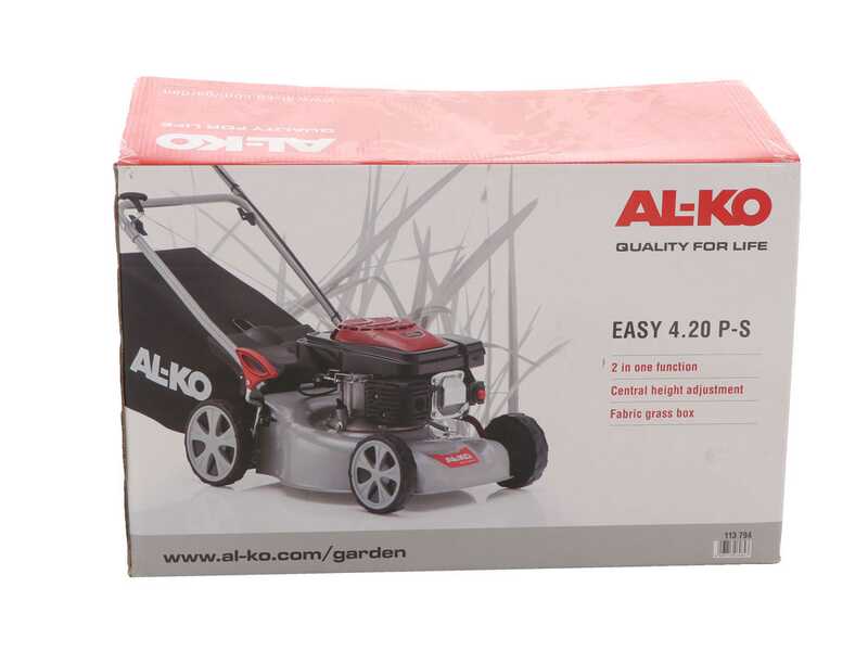 Cortac&eacute;sped autopropulsado Al-Ko Easy 4.20 P-s - 2 en 1 - Motor de gasolina 140cc