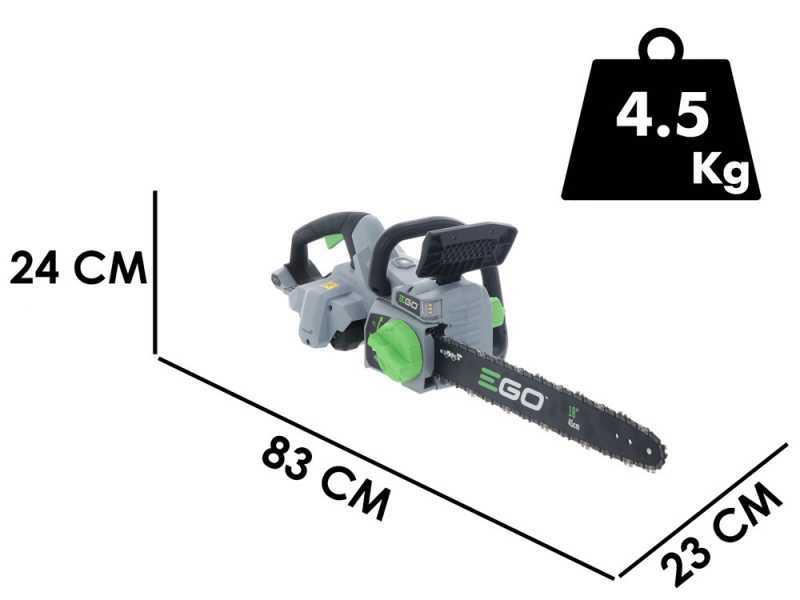 EGO CS1800E - Motosierra de bater&iacute;a 56V 2.5Ah - Espada de 45cm