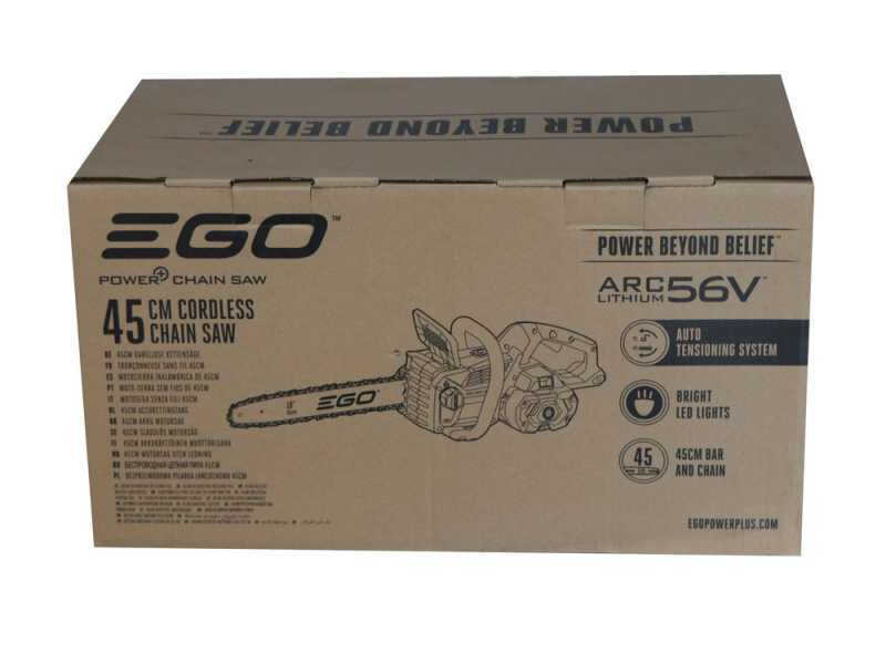 Motosierra de bater&iacute;a EGO CS1800E 56V 2.5Ah - longitud de corte 45 cm