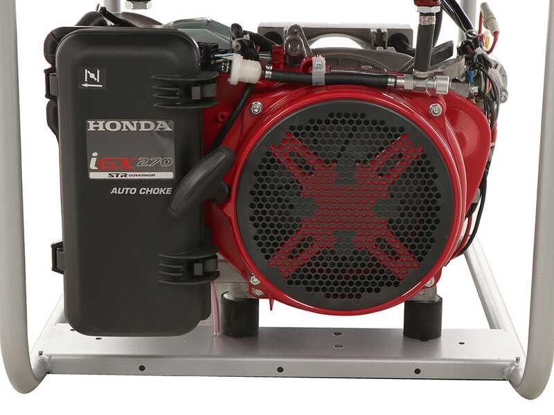 MOSA GE 5000 HBM-L AVR EAS - Generador de corriente a gasolina con AVR 4.4 kW - Continua 3.6 kW Monof&aacute;sica + ATS - Motor Honda iGX270