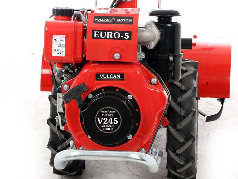 Diesse Minitriss - Motocultor di&eacute;sel - Vulcan V245 - 4.2HP