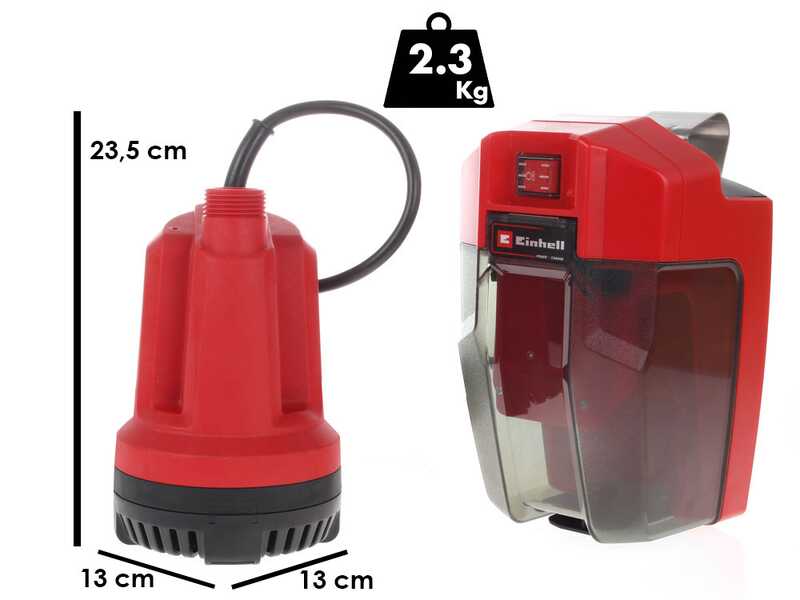 Einhell GE-SP 18 Li - Bomba sumergible de bater&iacute;a 18V 2.5Ah