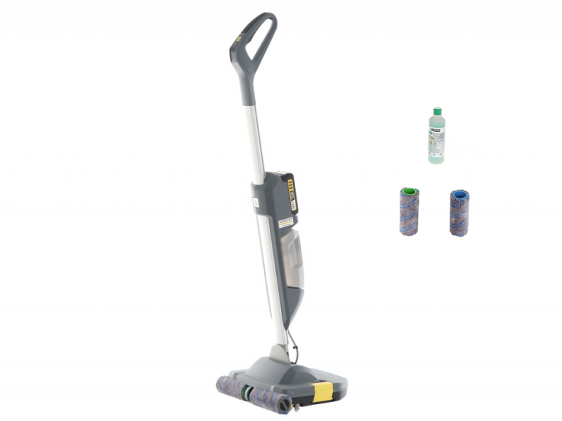 Karcher BR 30/1 C Bp - Fregadora de suelos de bater&iacute;a 3 en 1: lava, seca y aspira - BATER&Iacute;A Y CARGADOR NO EST&Aacute;N INCLUIDOS