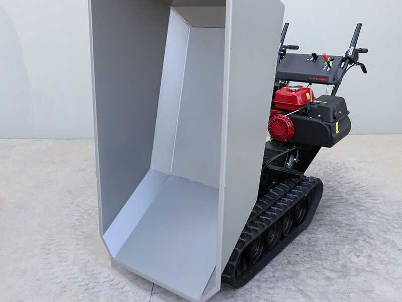 Honda HP 500H IT - Carretilla de orugas con caj&oacute;n dumper - Capacidad 500 kg - Cambio hidrost&aacute;tico