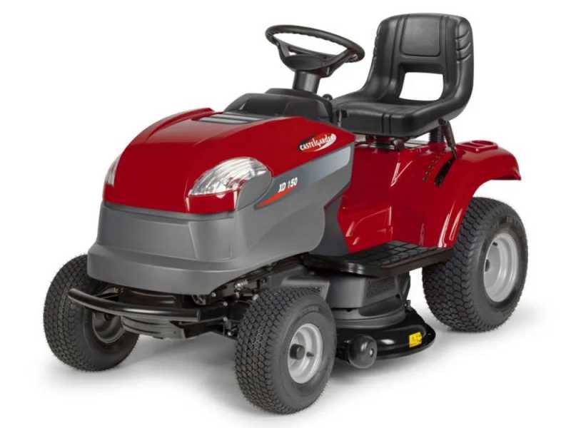 Castelgarden XD 150 - Tractor cortac&eacute;sped con salida lateral y plato de corte de 98 cm