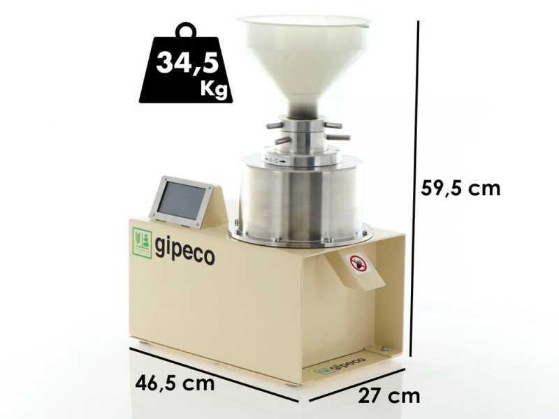 Gipeco MP150 Avorio - Molino el&eacute;ctrico con piedra - Motor el&eacute;ctrico 190 W