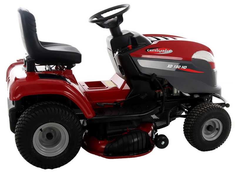 Castelgarden XD 150 HD - Tractor cortac&eacute;sped con salida lateral y motor ST 400