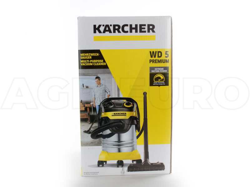 K&auml;rcher WD 5 S V-25/5/22 - Aspirador - Soplador - Dep&oacute;sito 25 l - 1100 W