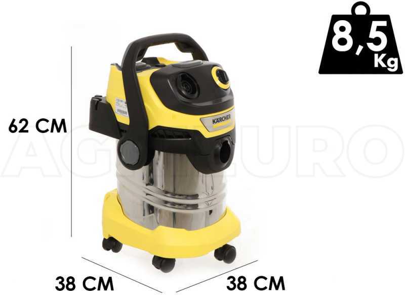 K&auml;rcher WD 5 S V-25/5/22 - Aspirador - Soplador - Dep&oacute;sito 25 l - 1100 W