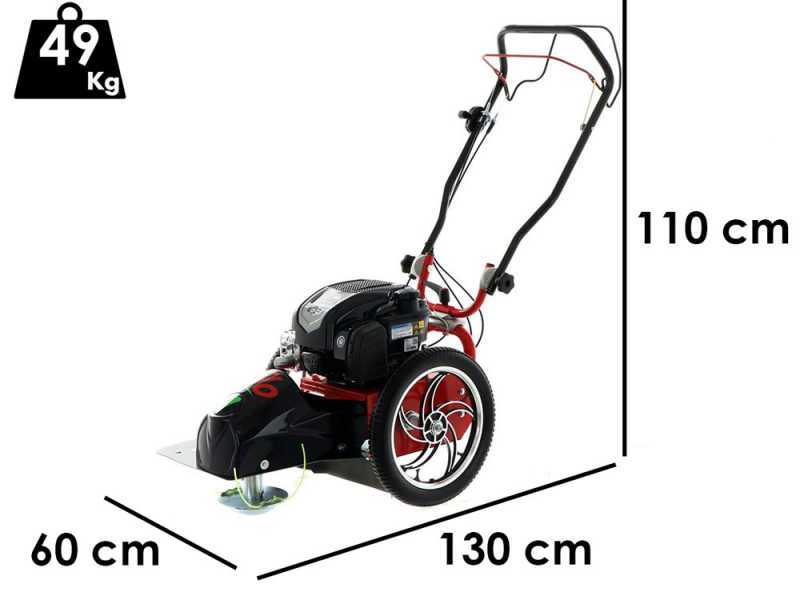 Blue Bird FLO SPEED 7 BS - Desbrozadora de gasolina - Cuchilla e hilo - B&amp;S 675EXi