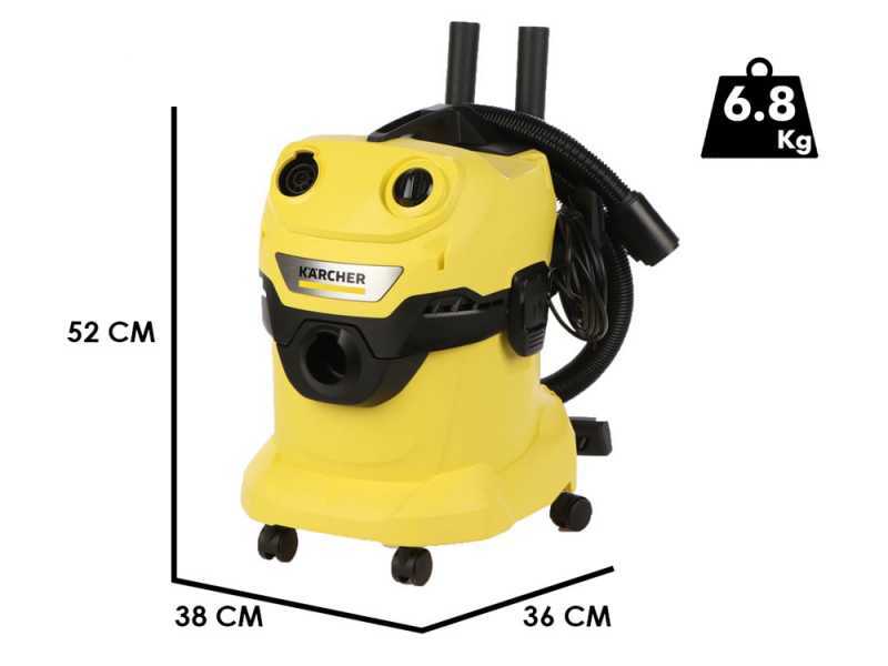 K&auml;rcher WD 4  V-20/5/22 - Aspirador - Dep&oacute;sito en pl&aacute;stico -20 l