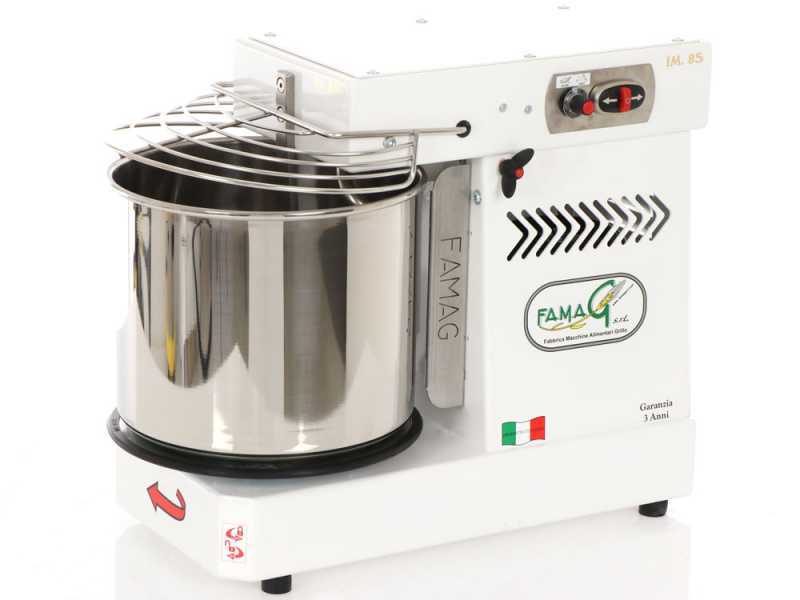 Famag Grilletta IM 8S/230 10 velocidades - Amasadora de espiral 8 kg alta hidrataci&oacute;n - cabezal abatible
