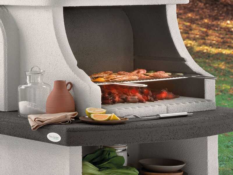 Hornos y barbacoas-Barbacoa de Piedra con Horno AV140RF