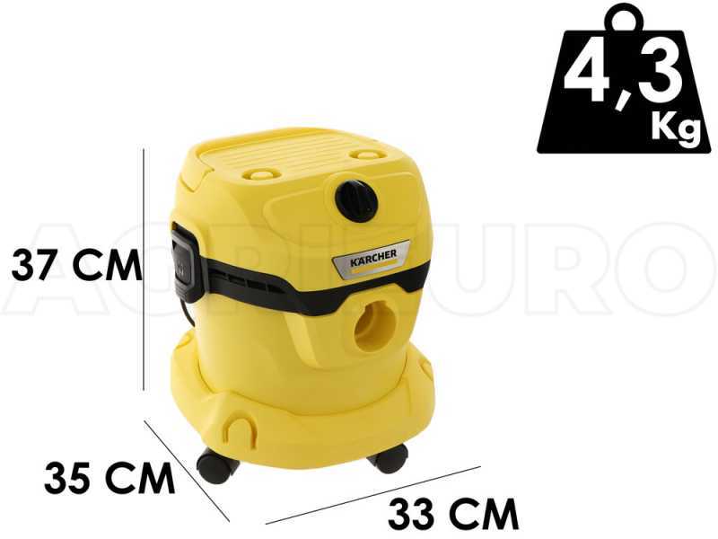 K&auml;rcher WD 2 PLUS V-12/4/18/C - - Aspirador - Dep&oacute;sito 12 l