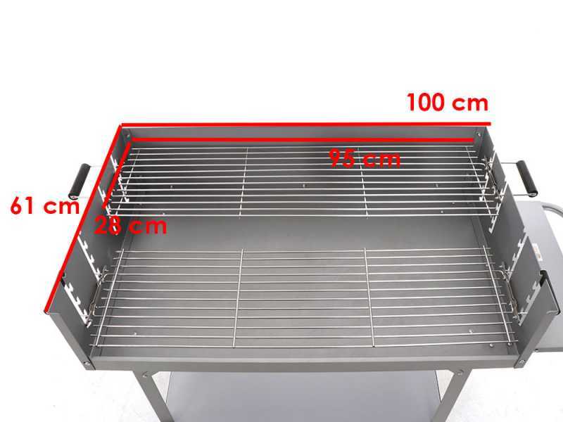Royal Food CB 550S - Barbacoa para carb&oacute;n