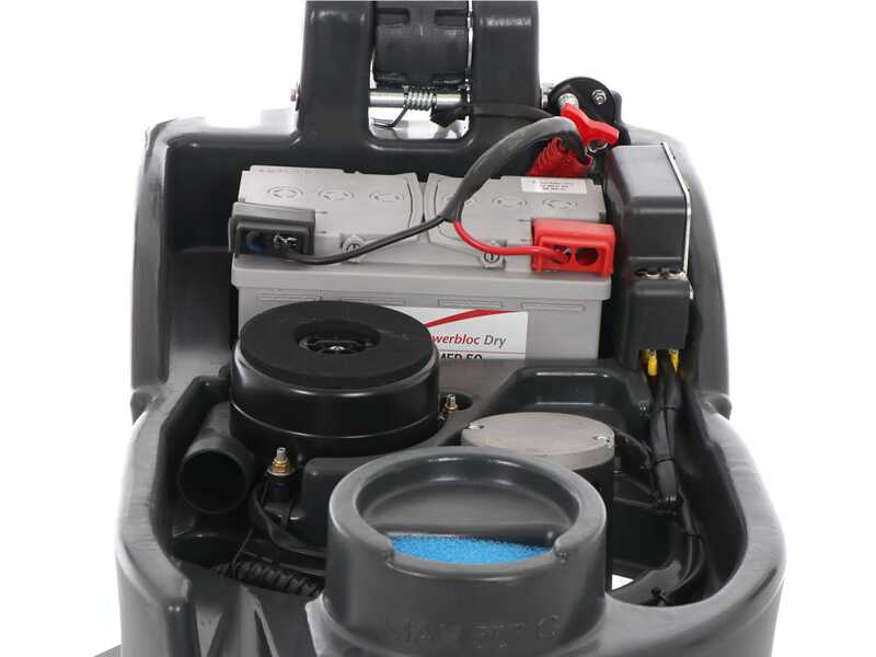 Comet PSW 11 B - Fregadora de bater&iacute;a - 3 en 1: lava, seca y aspira