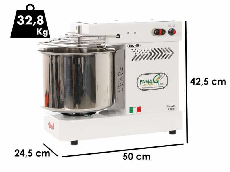Famag Grilletta IM 10/230 - 10 velocidades - Amasadora de espiral 10 kg alta hidrataci&oacute;n