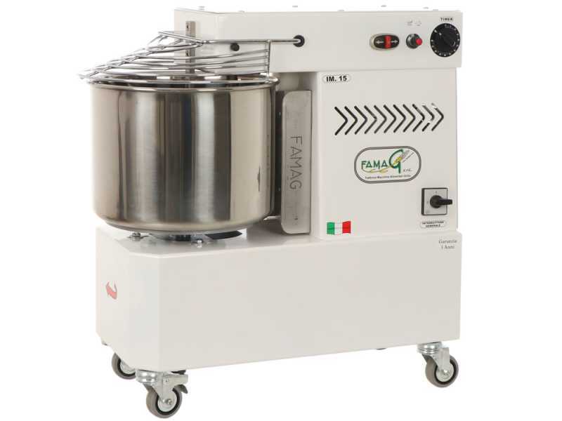 Famag Grilletta IM15 S 10 velocidades - Alta hidrataci&oacute;n - Amasadora de espiral 15 Kg 
