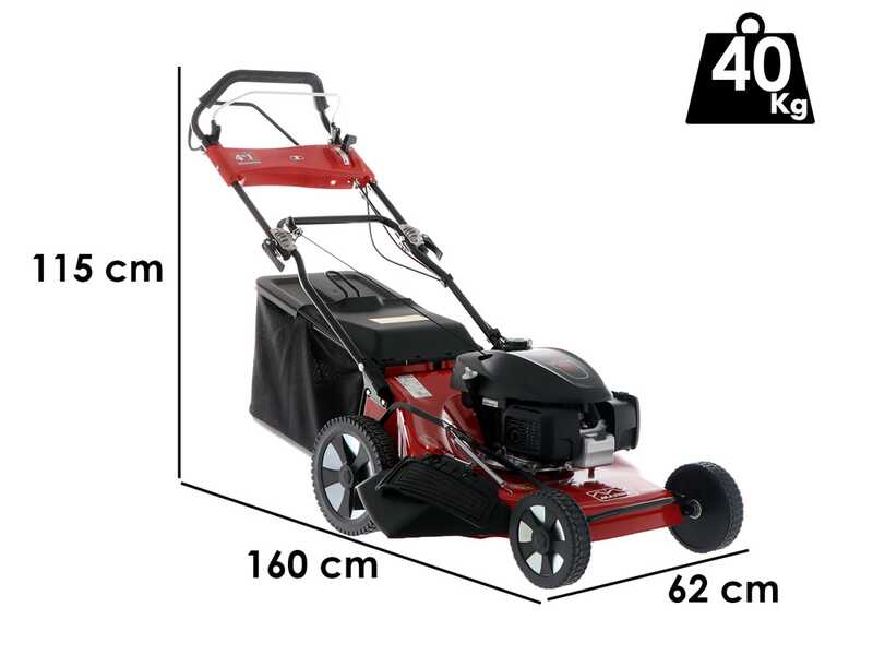 Cortac&eacute;sped autoopropulsado Marina Systems AGRI 57 SH 3V ZHW - 3 marchas - Motor Honda GCVx 200