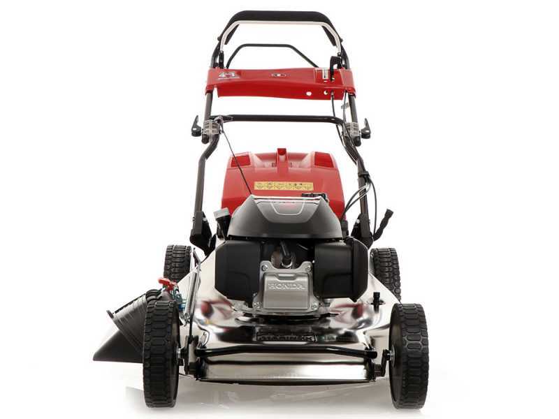 Cortac&eacute;sped de acero INOXIDABLE Marina Systems MX 57 3V - 3 marchas - Motor Honda GCVx 200