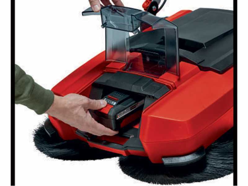 Einhell TE-SW 18/610 Li S - Barredora de bater&iacute;a con recogedor - SIN BATER&Iacute;AS NI CARGADOR