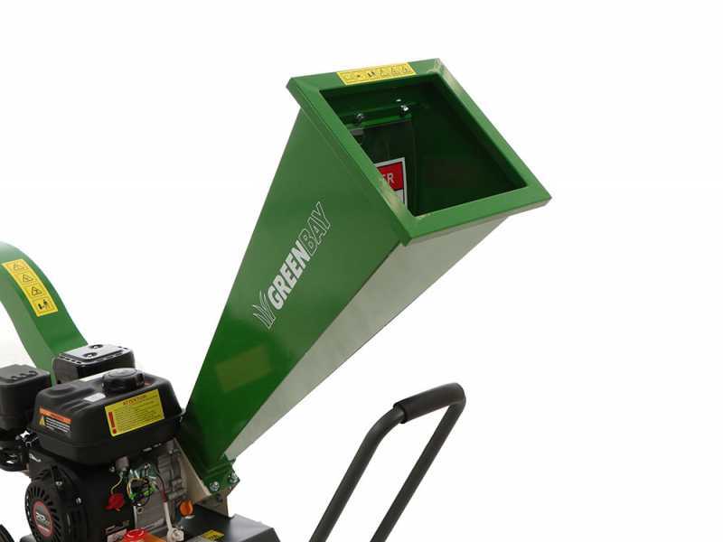 GreenBay GB-WRC 50 L - Biotrituradora con motor de gasolina 7 HP