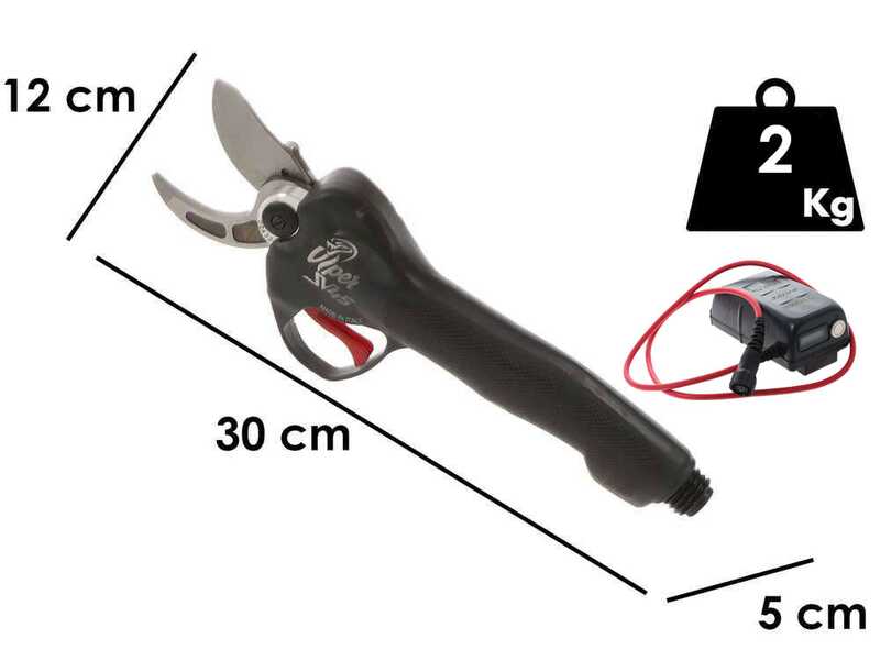 Zanon Tiger SL 38 - Tijera el&eacute;ctrica de poda con p&eacute;rtiga - 50.4V 3.2Ah - 100 cm