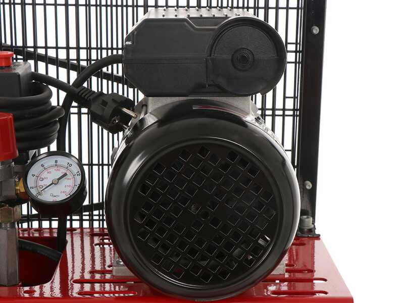 Fini Advanced MK 102-50-2M - Compresor de aire el&eacute;ctrico monof&aacute;sico de correa - Motor 2 HP - 50 L