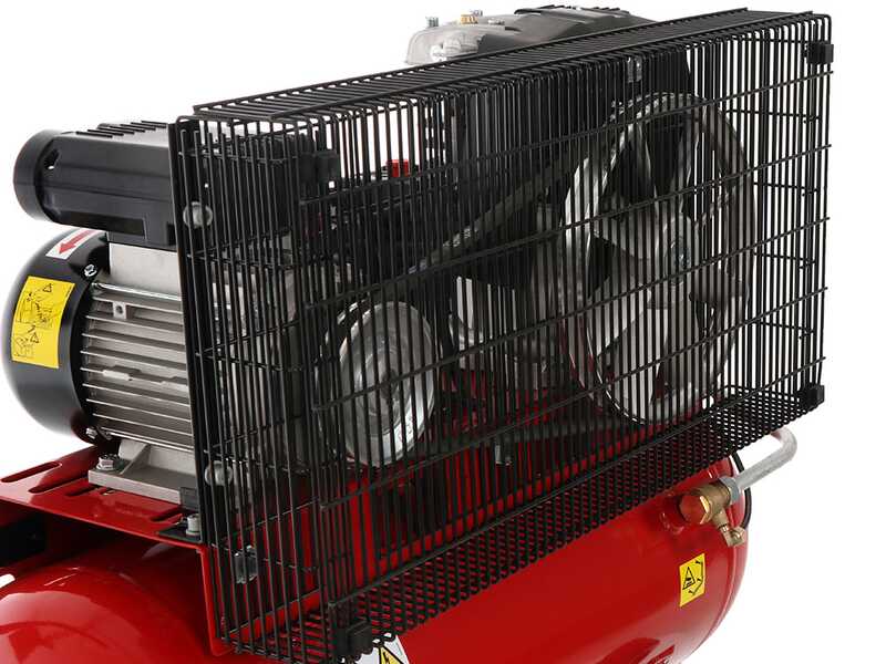 Fini Advanced MK 102-50-2M - Compresor de aire el&eacute;ctrico monof&aacute;sico de correa - Motor 2 HP - 50 L