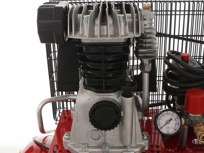 Fini Advanced MK 103-100-3M - Compresor de aire el&eacute;ctrico monof&aacute;sico de correa - Motor 3 HP - 100 L