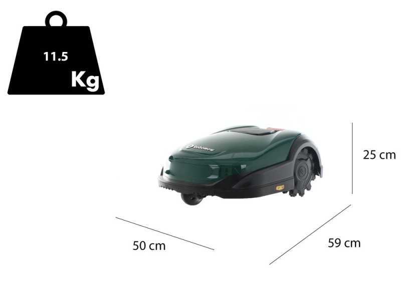 Robot cortac&eacute;sped Robomow RK 3000 PRO con bater&iacute;a de litio 18 V - 7.2 Ah