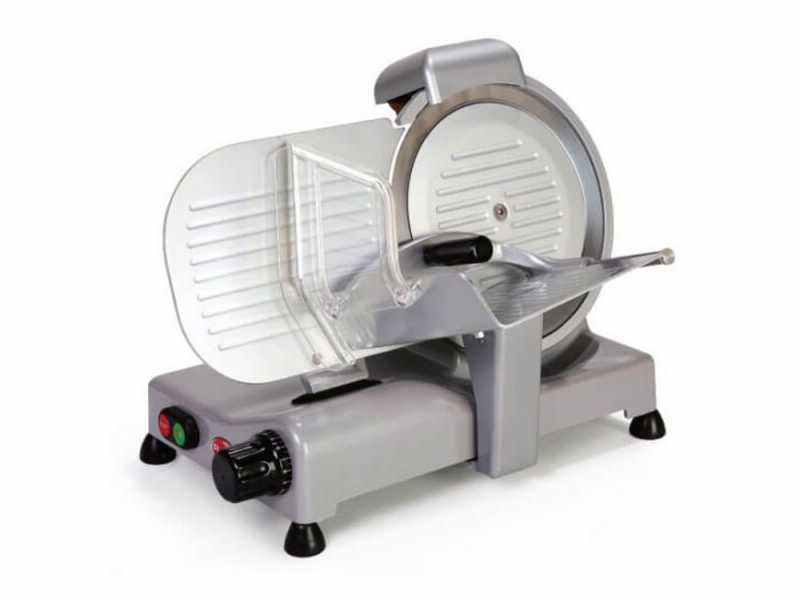 RGV Desy AF 250 F Silver - Cortadora de fiambre  con cuchilla templada 250 mm -  140 W