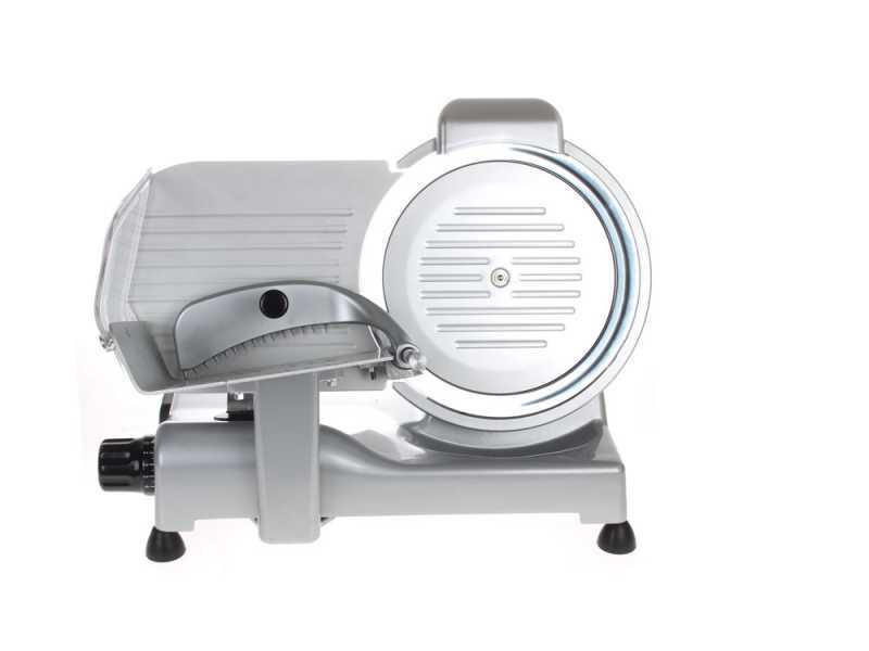 RGV Desy AF 250 F Silver - Cortadora de fiambre  con cuchilla templada 250 mm -  140 W