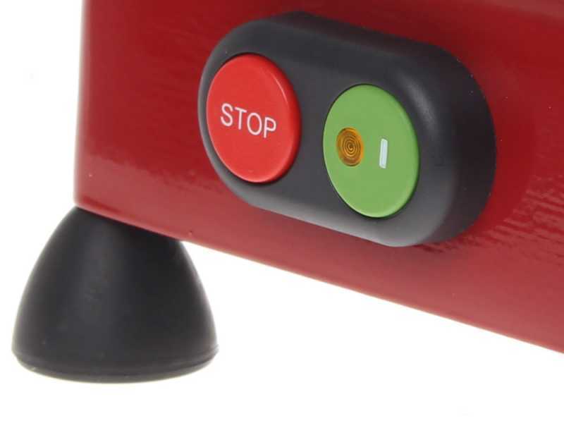 RGV Vintage 250 Roja -Cortadora de fiambre con cuchilla templada 250 mm - 140 W