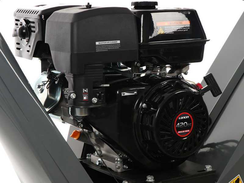 Biotrituradora de gasolina Wortex Drake D420/120L - Motor Loncin G420F de 15 HP