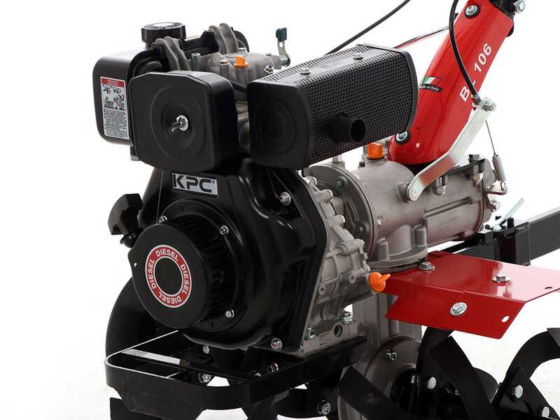 Benassi BL106KE - Motoazada di&eacute;sel 5 HP - Motor KPC KD170F 211cc